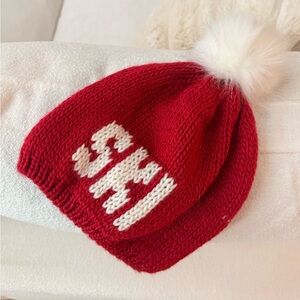 Ski knit beanie